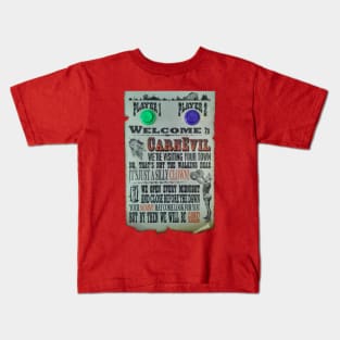 A Poem For Halloween - Carnevil Kids T-Shirt